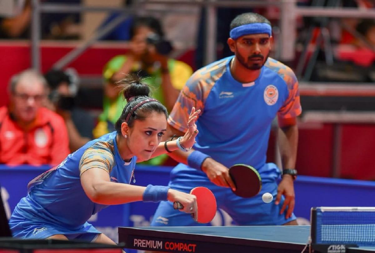 when Manika Batra courage became the shield of Sharath Kamal Achanta during olympic qualifiers in doha