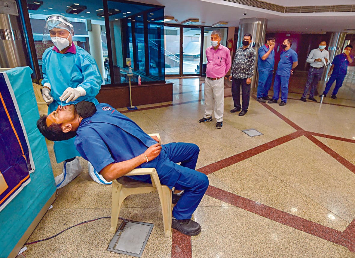 Number of active patients reached 1235 in the district, 280 new case confirmed