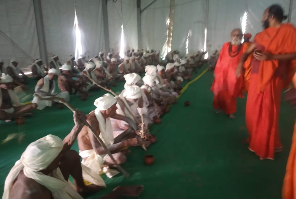 Haridwar Kumbh mela 2021: Panchayati  Akhara Mahanirvani 75 Saints will Become Naga Saints