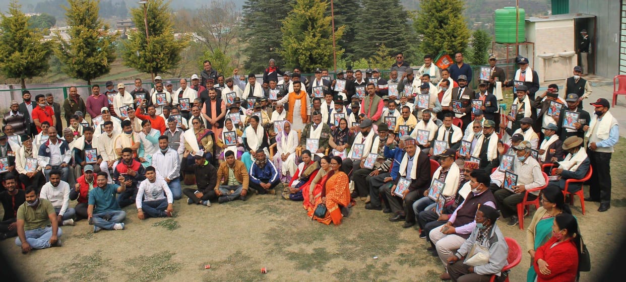 Soldiers and ex-servicemen are vigilant guard of the security of the country: Joshi