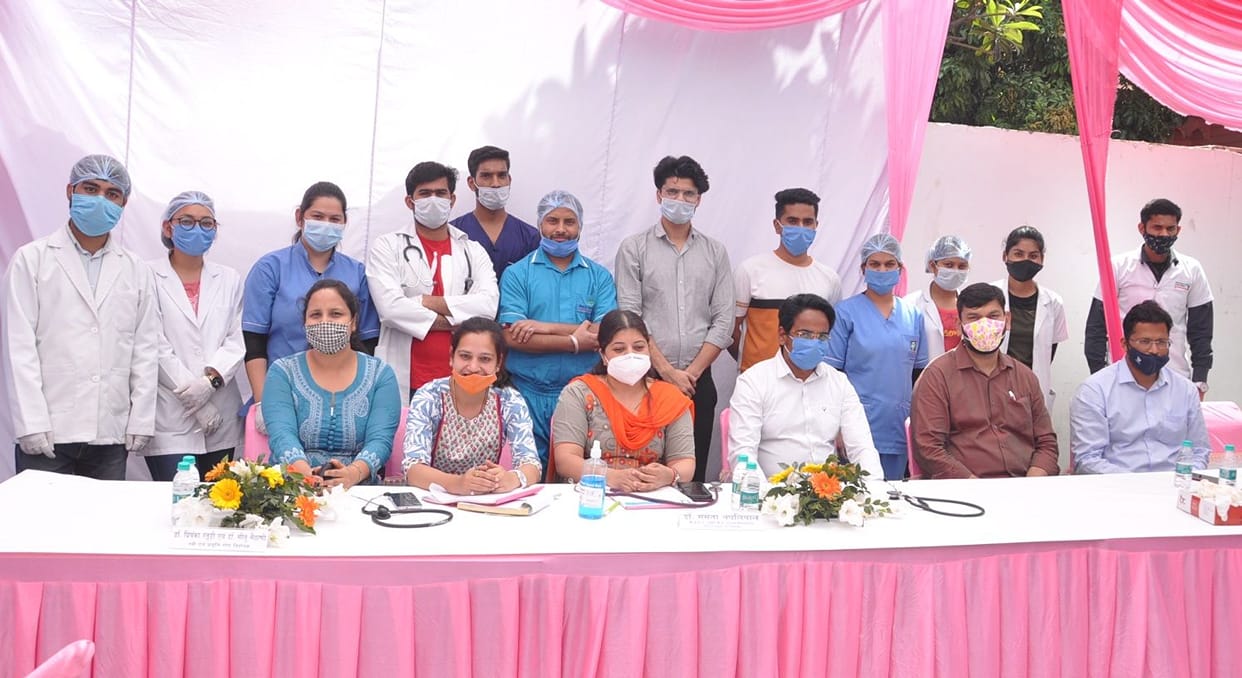147 people took advantage of free health camp