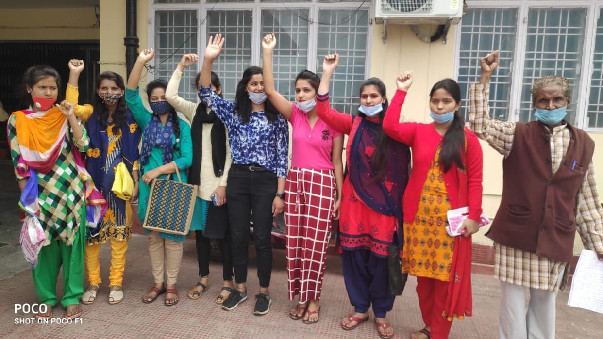 Girls performed for Kanyadhan