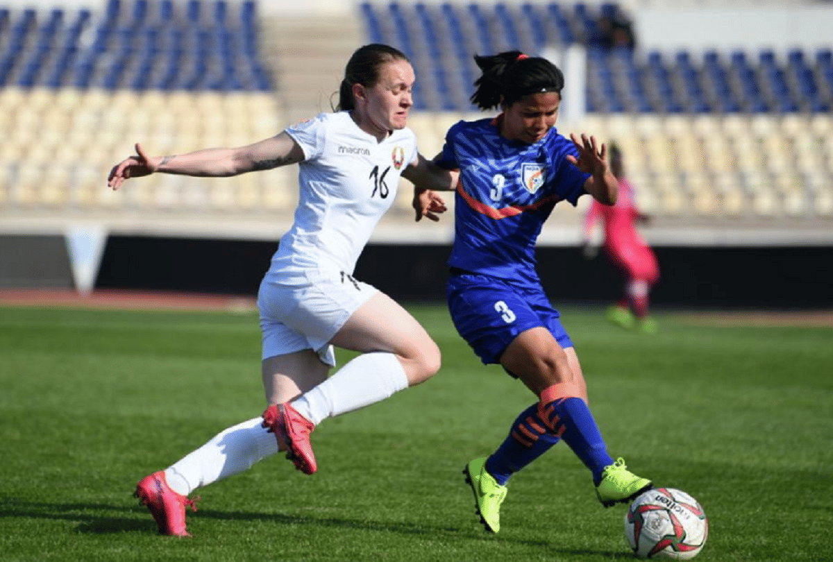 Friendly match: Indian womens football team second consecutive defeat, losing to Belarus in a tough match