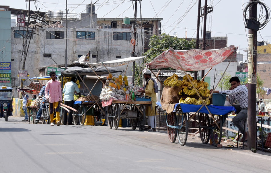 Pavement occupation .. Illegal parking of vehicles ... Where to walk on foot