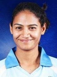 Poonam Malik preparing hockey players
