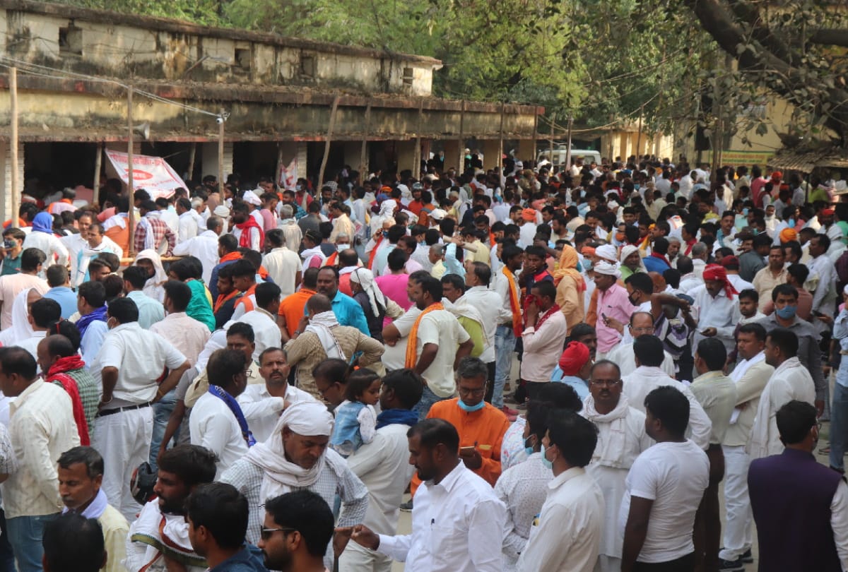 UP Panchayat Election 2021 Election marks allotted to candidates in gorakhpur