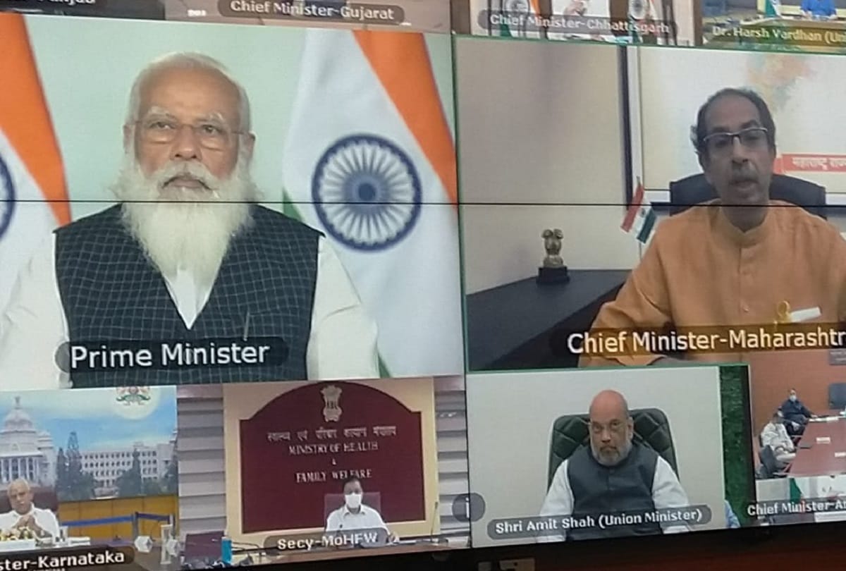 PM narendra modi reviews COVID-19 situation and vaccination progress with Chief Ministers, know big points