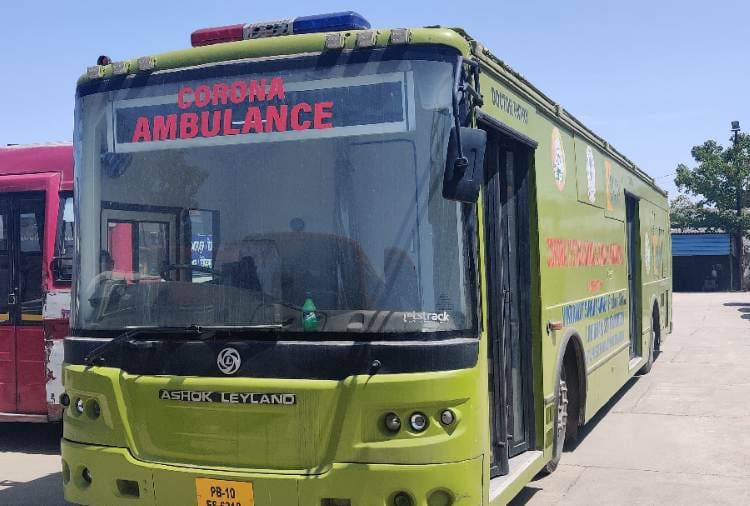 Ludhiana Administration not use Mobile Corona Testing Ambulance from January