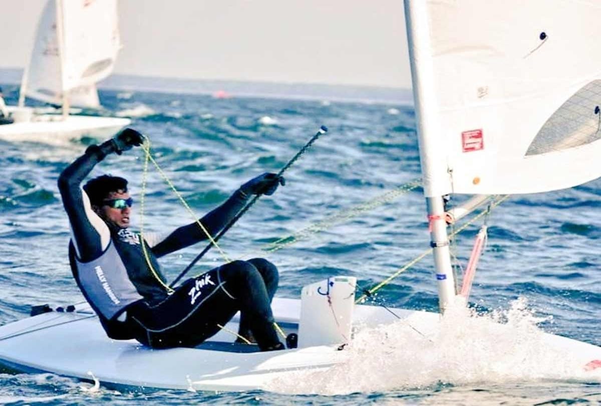 Vishnu saravanan second Indian sailor to qualify for Tokyo Olympics 2021