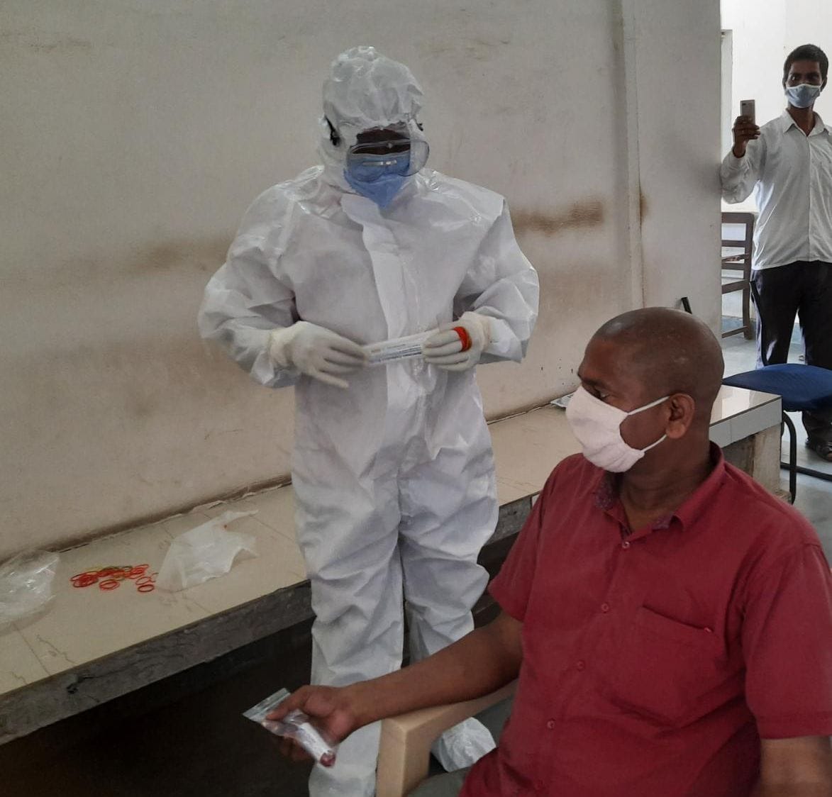Two people dead, 69 found positive, including assistant engineer