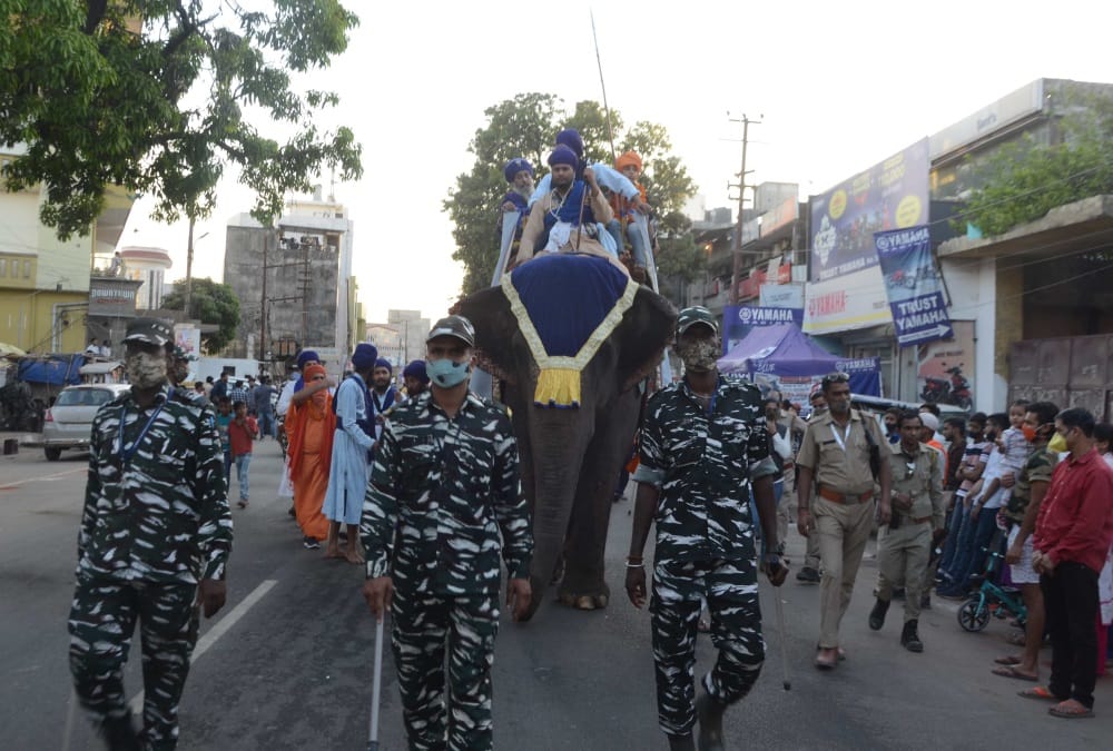 Mahakumbh 2021: Panchayati Akhara Nirmal Royal Peshwai Amazing Photos