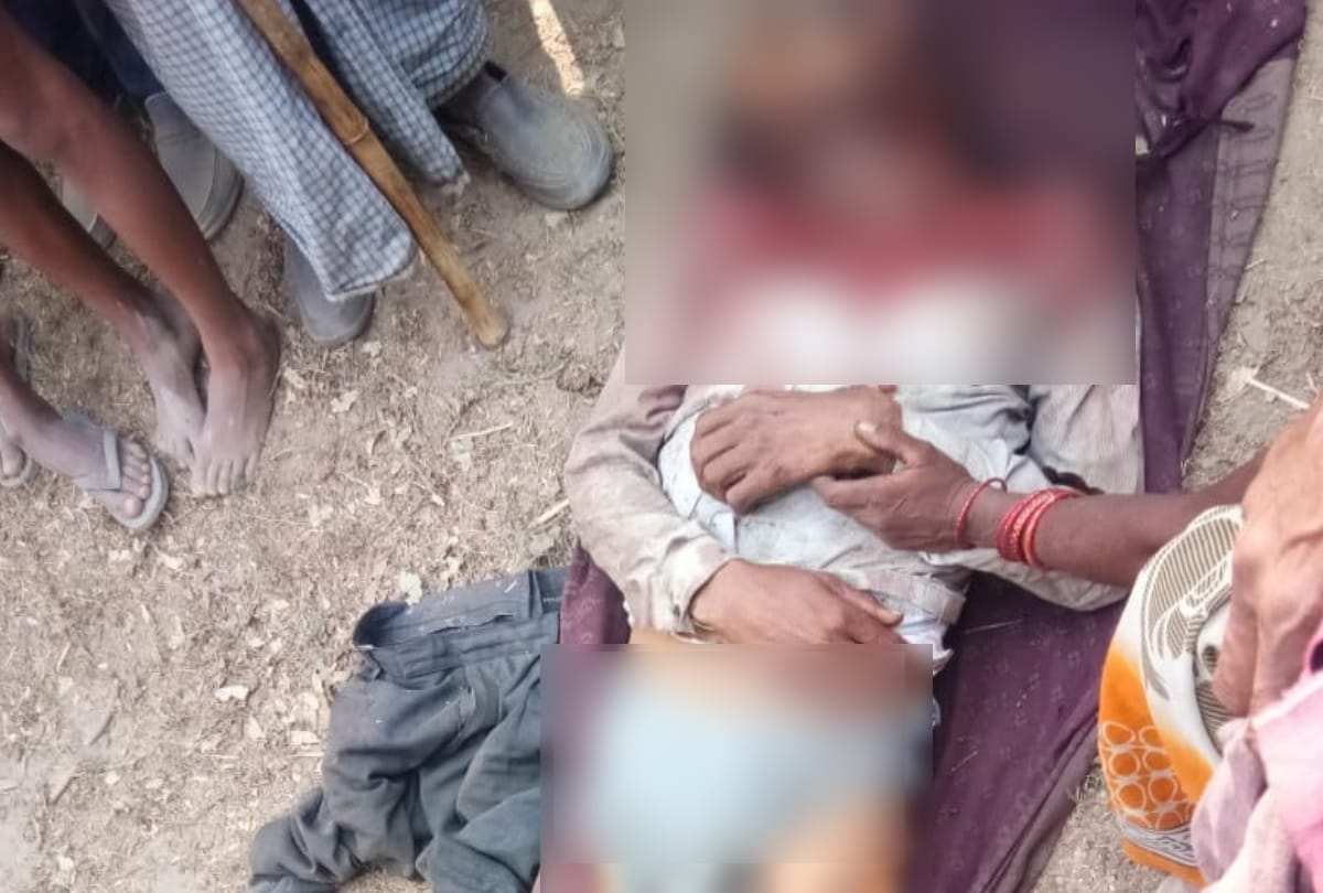 Tiger attacked on man death stirred up people in Lakhimpur Kheri