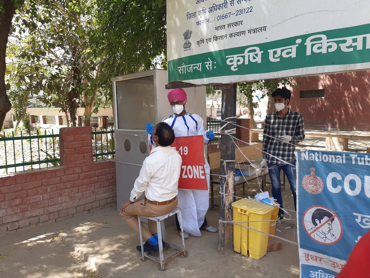 Elderly death from Corona,  found 74 new patients