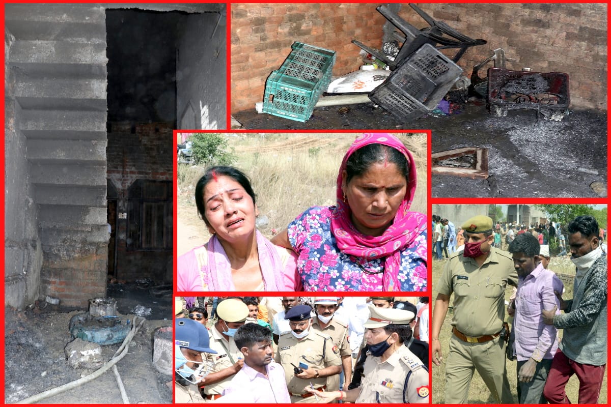Five workers were killed in a bomb blast in a factory at Bijnor and see photos