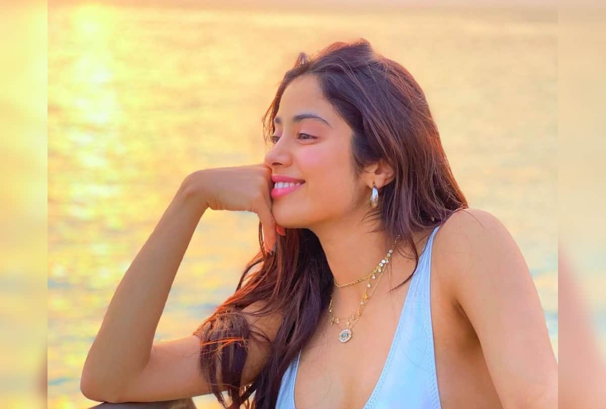janhvi kapoor shared photo in swimsuit on instagram from maldives vacation