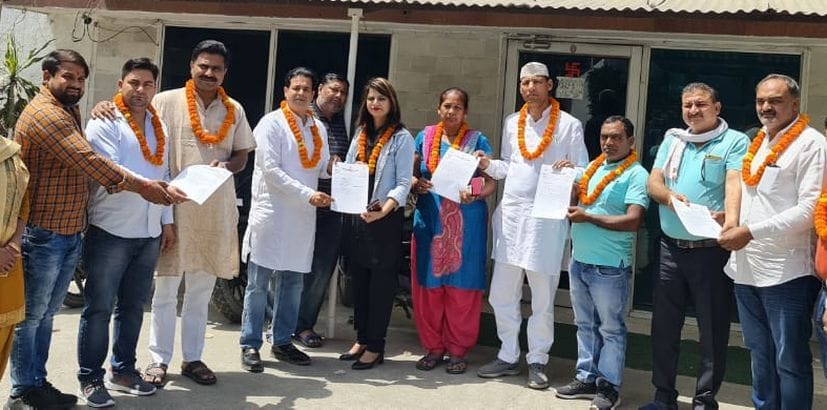 Political activity in district.