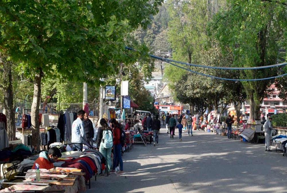 Coronavirus in uttarakhand News: Tourist Not Come to Nainital Due to corona Fear, Mall Road photos