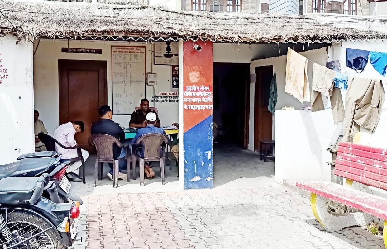 Police post is under the shed for 28 years
