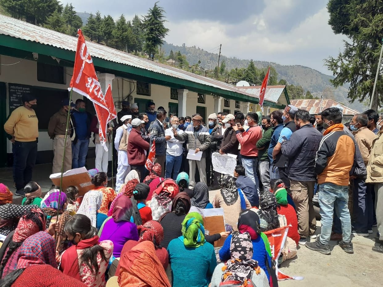 Demand of Road in Munsyari