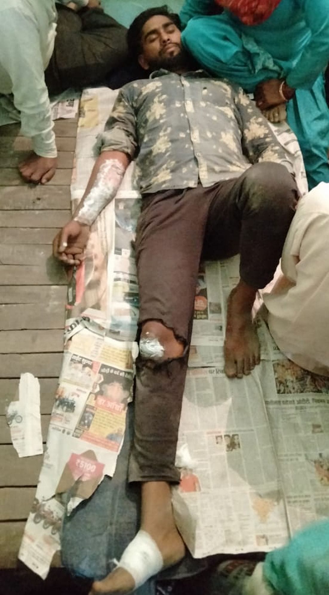 One injured