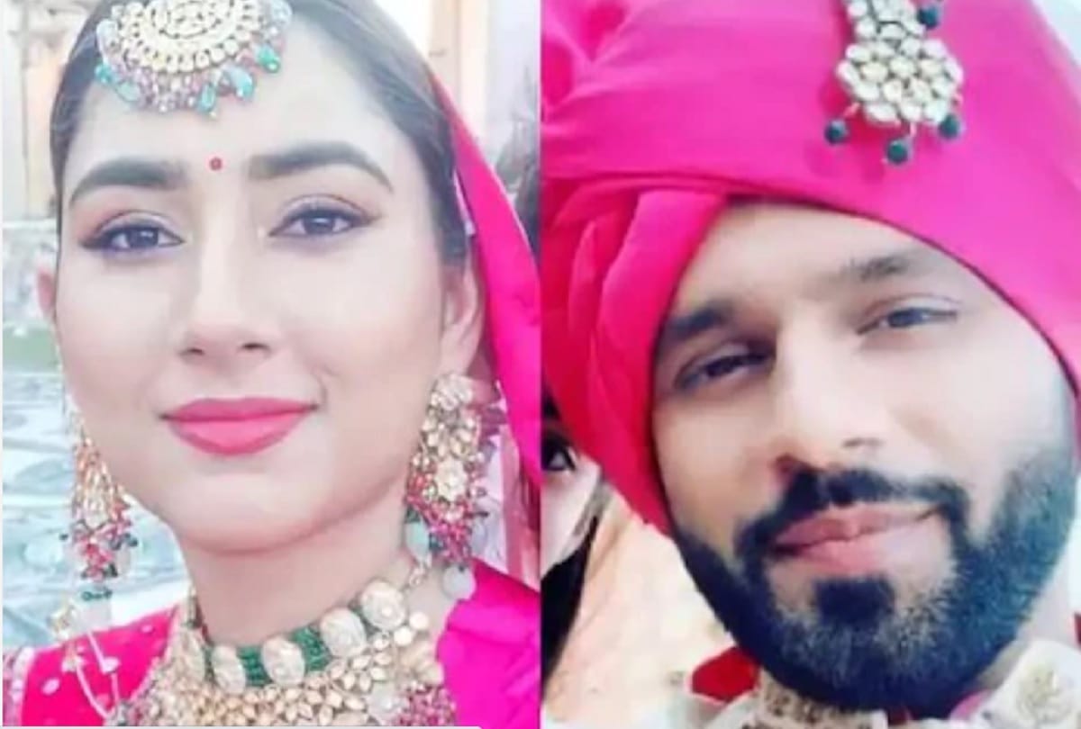 Rahul Vaidya, Disha Parmar look deep into each other’s eyes in wedding