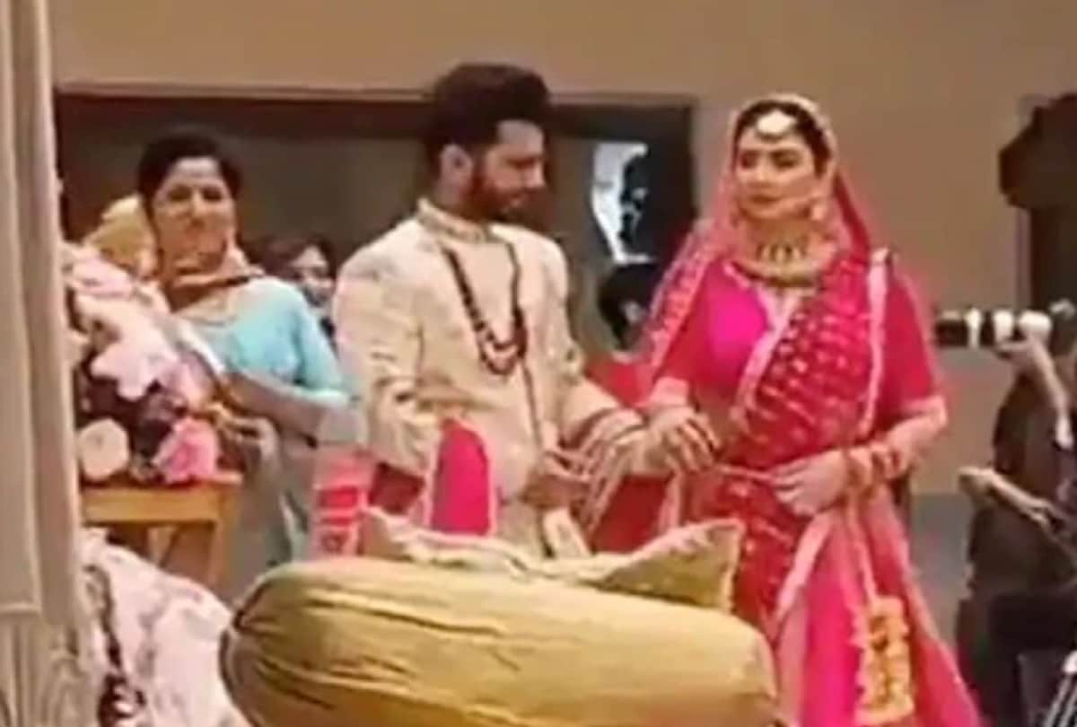 Rahul Vaidya, Disha Parmar look deep into each other’s eyes in wedding
