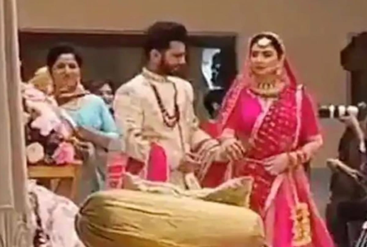 Rahul Vaidya, Disha Parmar look deep into each other’s eyes in wedding