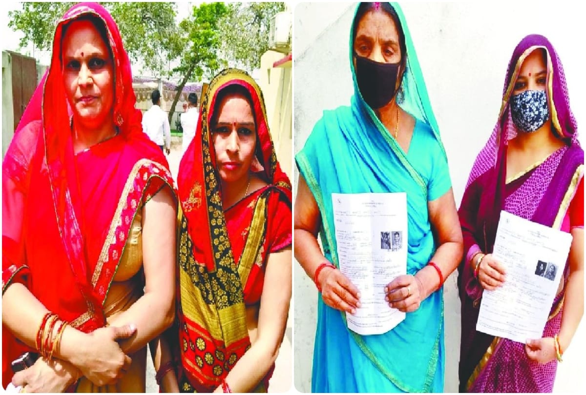 three members of a family will contest election of gram pradhan in etah