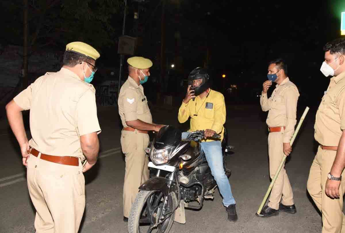 Night curfew in Kanpur: Passengers wandering at night, police have pity, commissioner says will increase toughness
