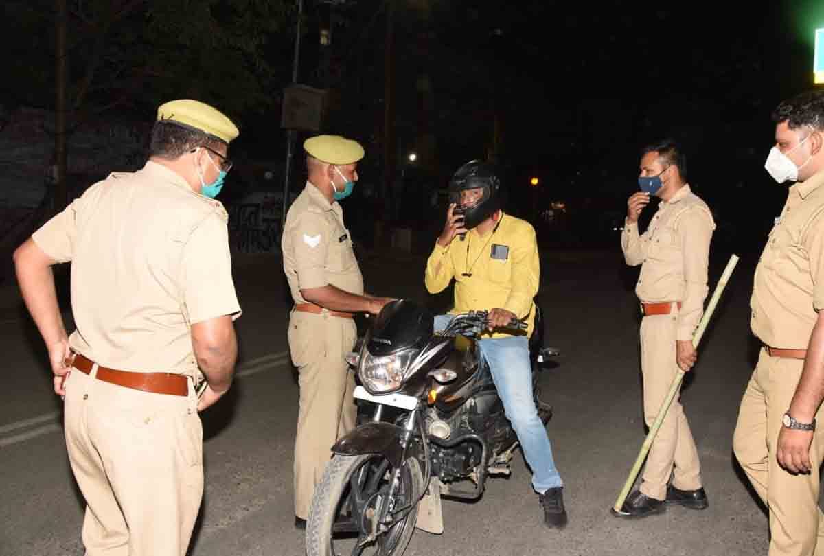 Night curfew in Kanpur: Passengers wandering at night, police have pity, commissioner says will increase toughness