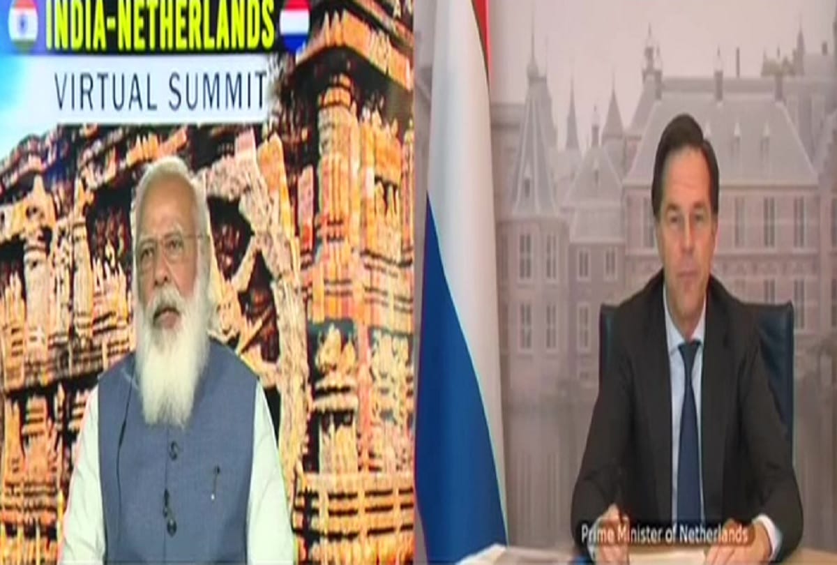 India-Netherlands Virtual Summit: PM Modi emphasizes on shared democratic values, PM Rutte praises 'Vaccine Friendship'