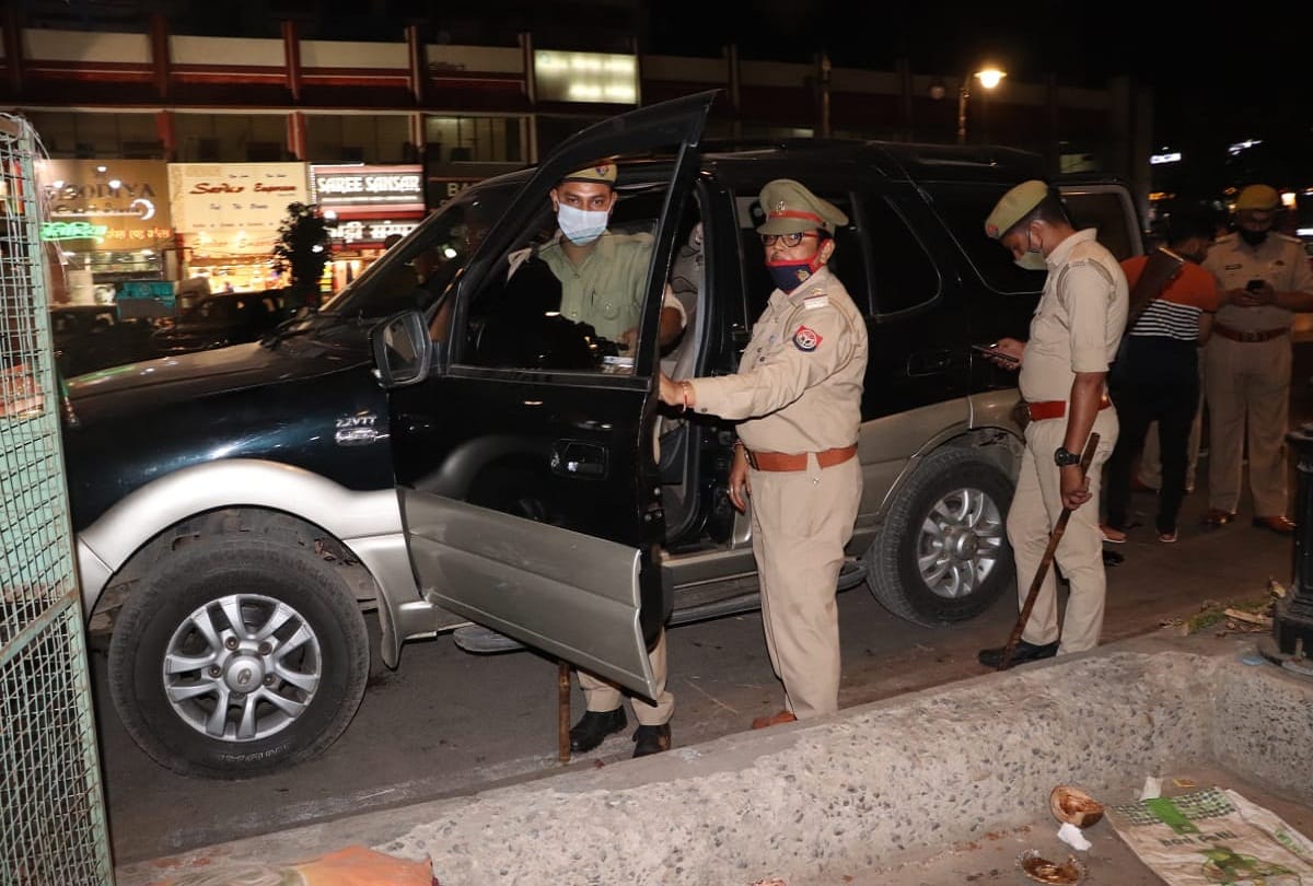 Night Curfew: Silence on the streets before 10 pm, people imprisoned in homes