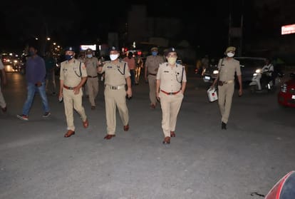 Night Curfew: Silence on the streets before 10 pm, people imprisoned in homes