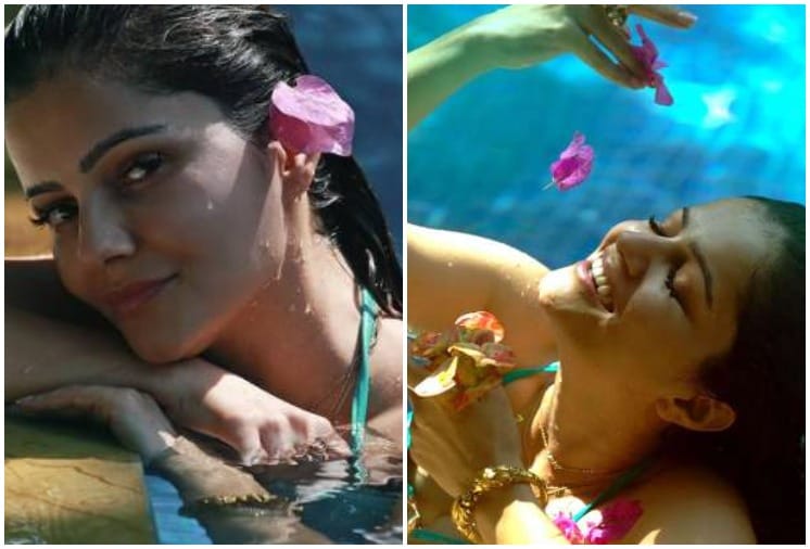 Rubina Dilaik Pool Pictures Clicked By Husband Abhinav Shukla Goes Viral