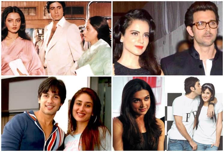 Bollywood Famous Love Traingles: Rekha Amitabh Jaya, Ranbir Deepika Katrina
