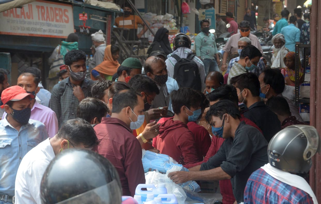 2934 New corona cases in Lucknow , 14 died