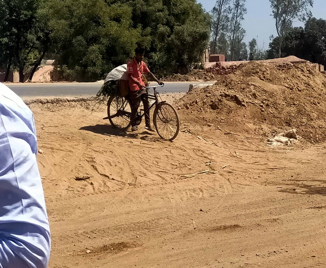 Due to high highway, the link route of the villages is closed