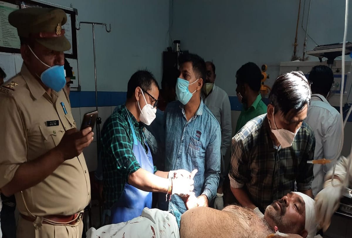 BJP leader Bodhpal singh Shot and attacked by goons during campaign