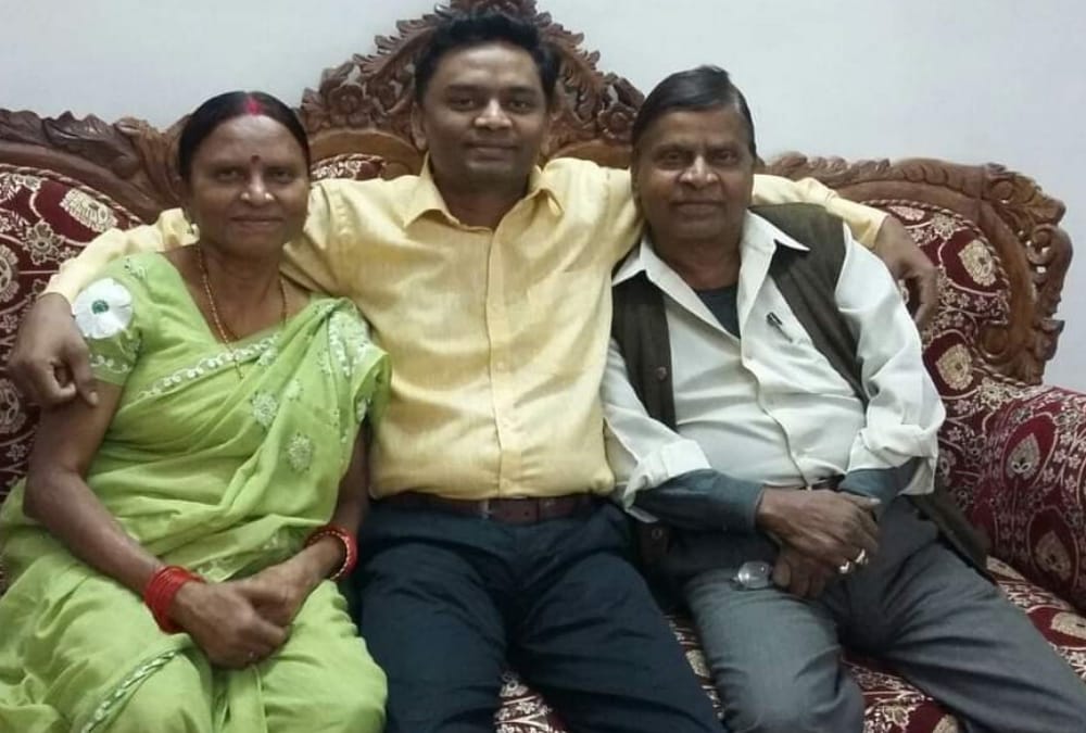 Dr Deepak lost his father who was suffering from Corona.