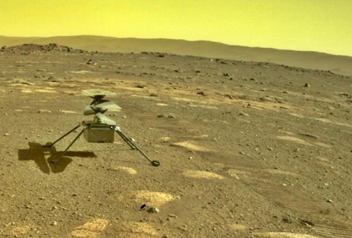 nasa mission, ingenuity helicopter will fly on Mars