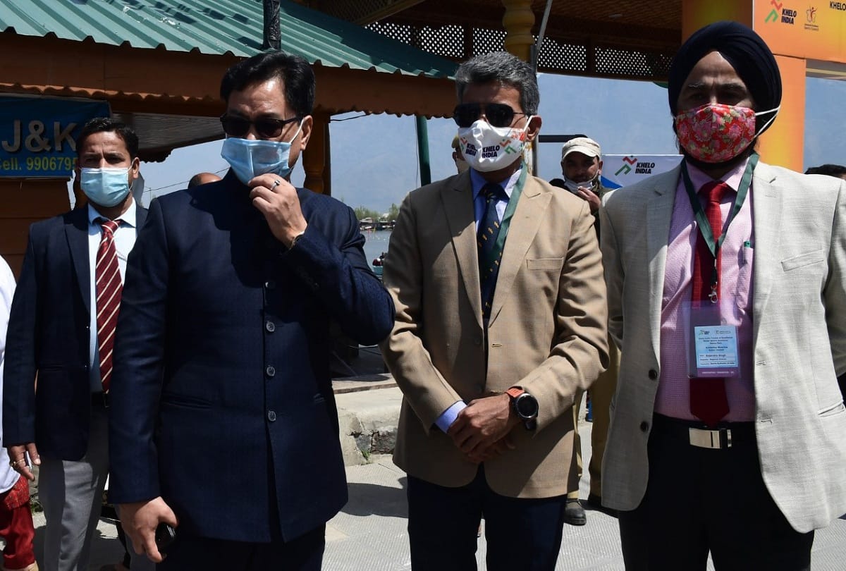 Kiren Rijiju inaugurates Khelo India Center of Excellence and Water Sports Academy