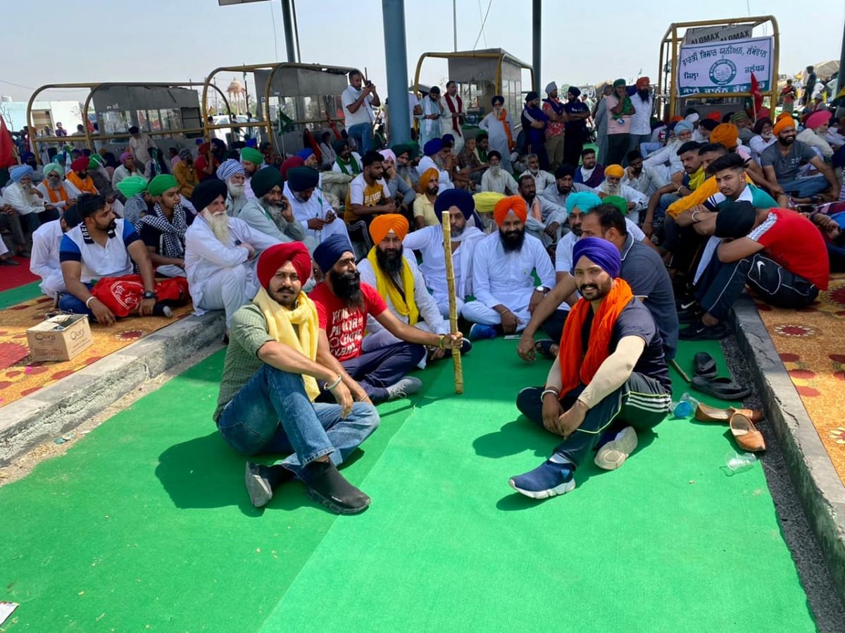 Farmers organisations blocked KMP expressway for 24 hours to repeal farm laws