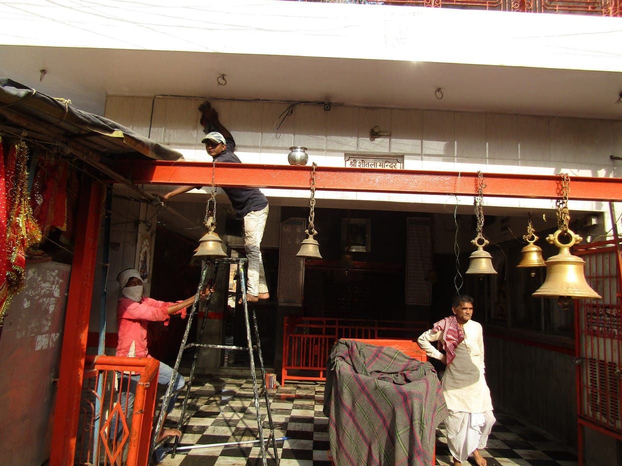Preparations fast for Vasantik Navratri