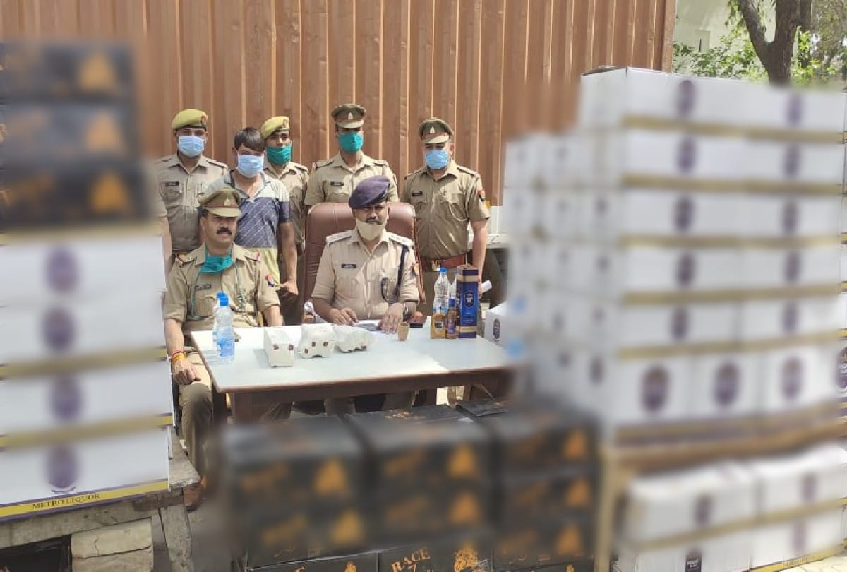 police seized liquor worth Rs 26 lakh in agra