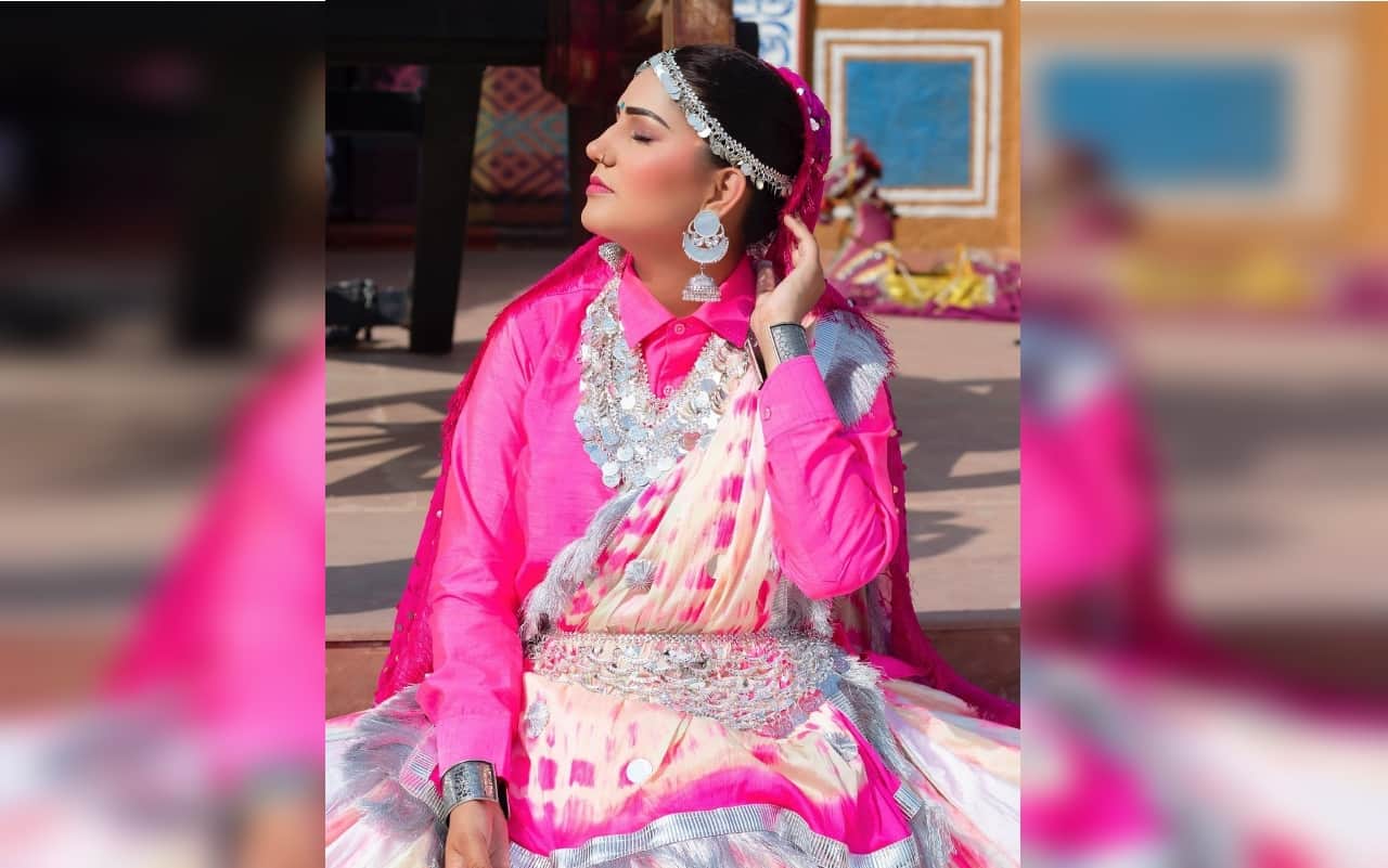 Sapna Choudhary recreated the famous dialogue of Pushpa see here