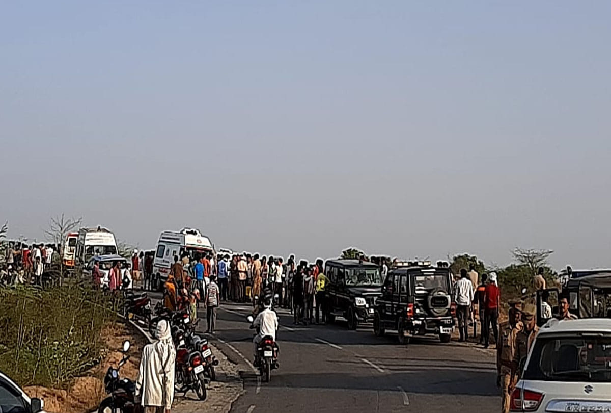 Etawah road accident: 12 people died in painful accident