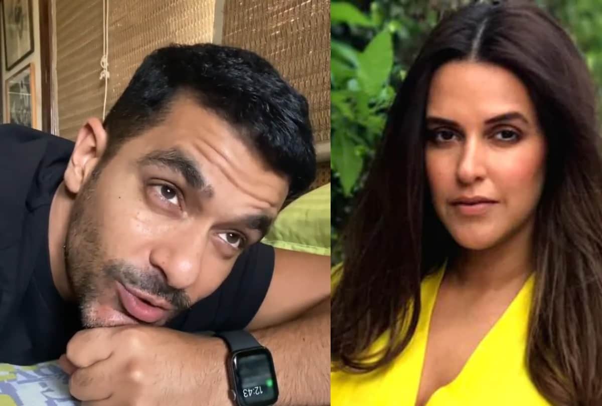 Neha Dhupia and Angad Bedi celebrate hird anniversary away from each other, actor shares post
