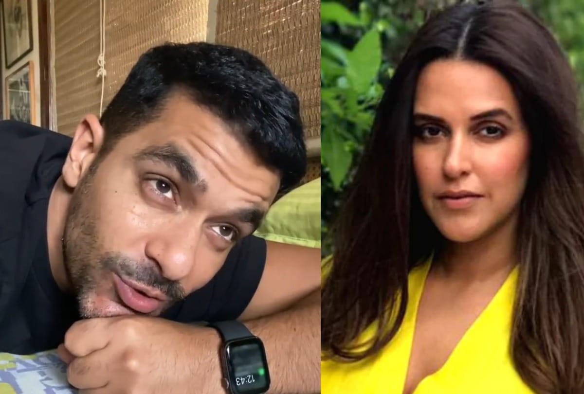 Neha Dhupia and Angad Bedi celebrate hird anniversary away from each other, actor shares post
