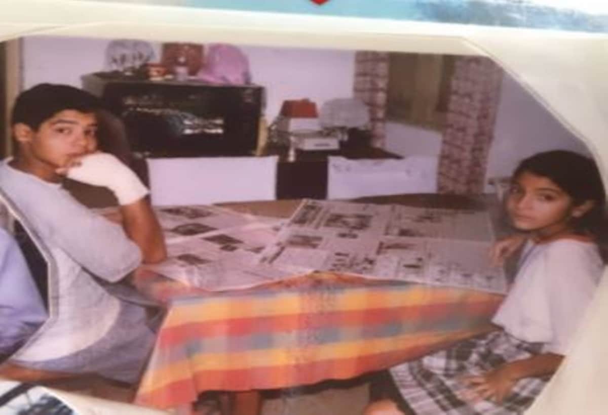 Anushka Sharma share childhood photos with brother Karnesh goes viral