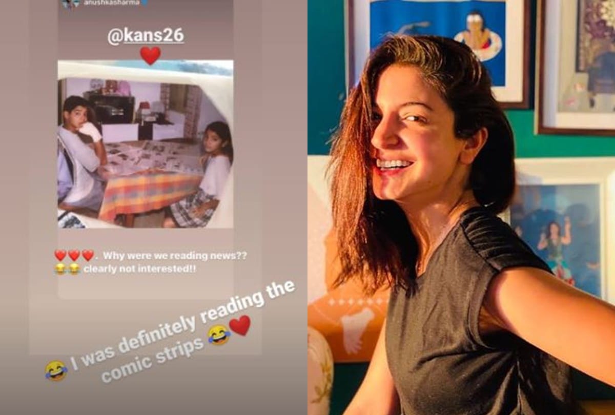 Anushka Sharma share childhood photos with brother Karnesh goes viral